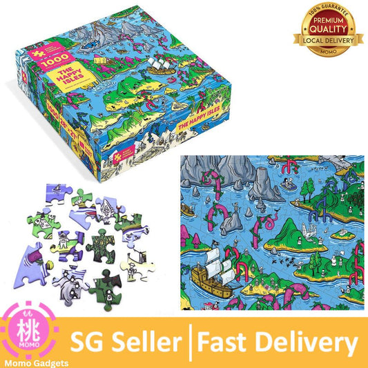The Happy Isles • 1000-Piece Jigsaw Puzzle from The Magic Puzzle Company • Series One