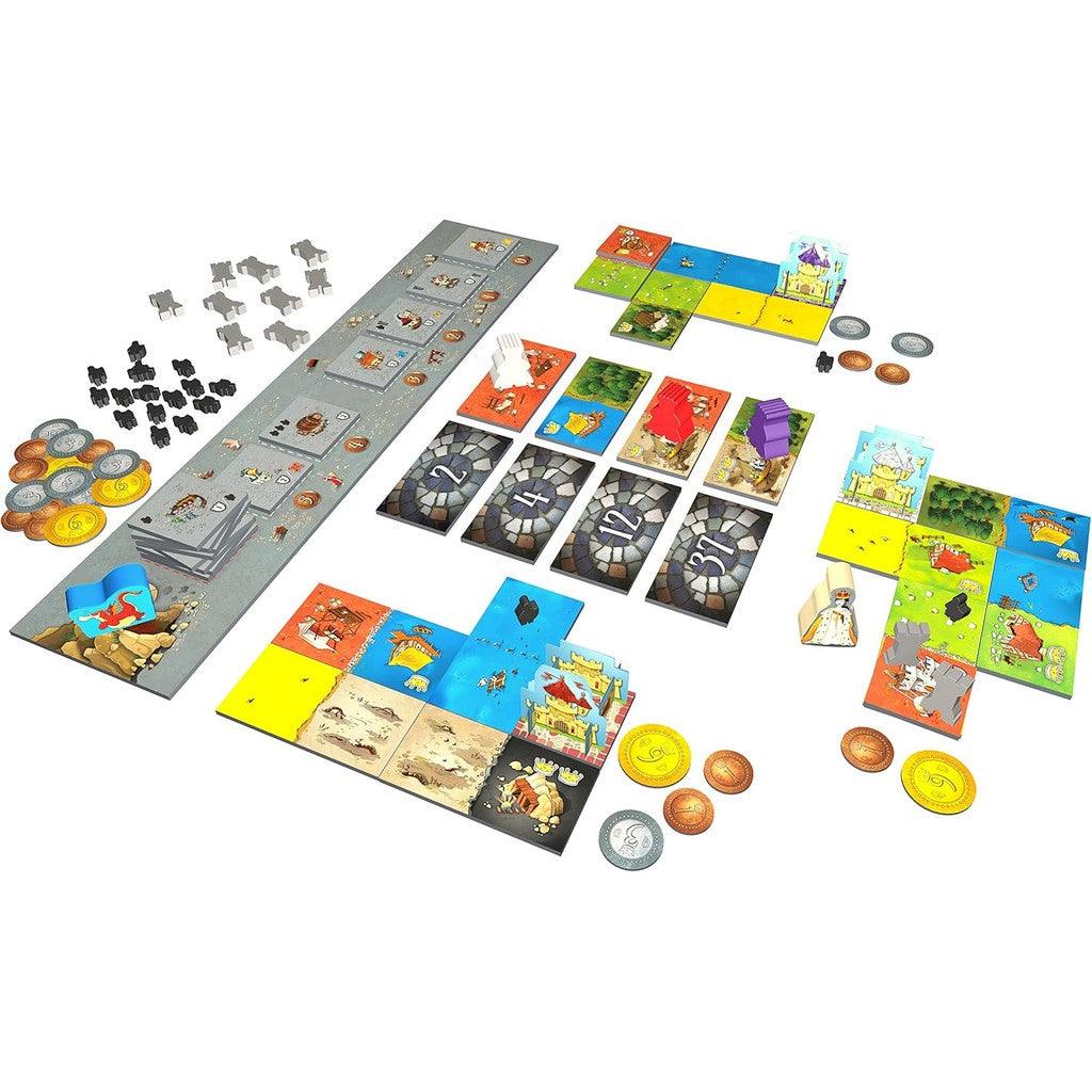 Blue Orange Games Queendomino Board Game-Family or Adult Strategy Board Game for 2 to 4 players.Recommended for ages 8Up