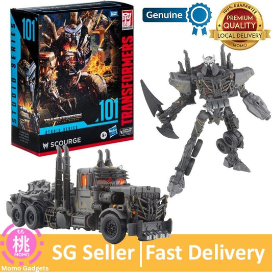Transformers Toys Studio Series Leader Class 101 Scourge Toy, 8.5-inch, Action Figure for Boys and Girls Ages 8 and Up