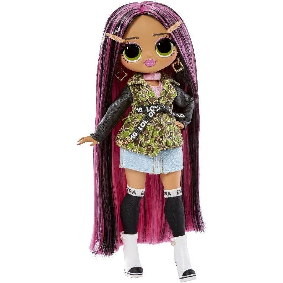 L.O.L. Surprise!OMG World Travel Fashion Doll with 15 Surprises Including Outfit,Travel Accessories and Reusable Playset