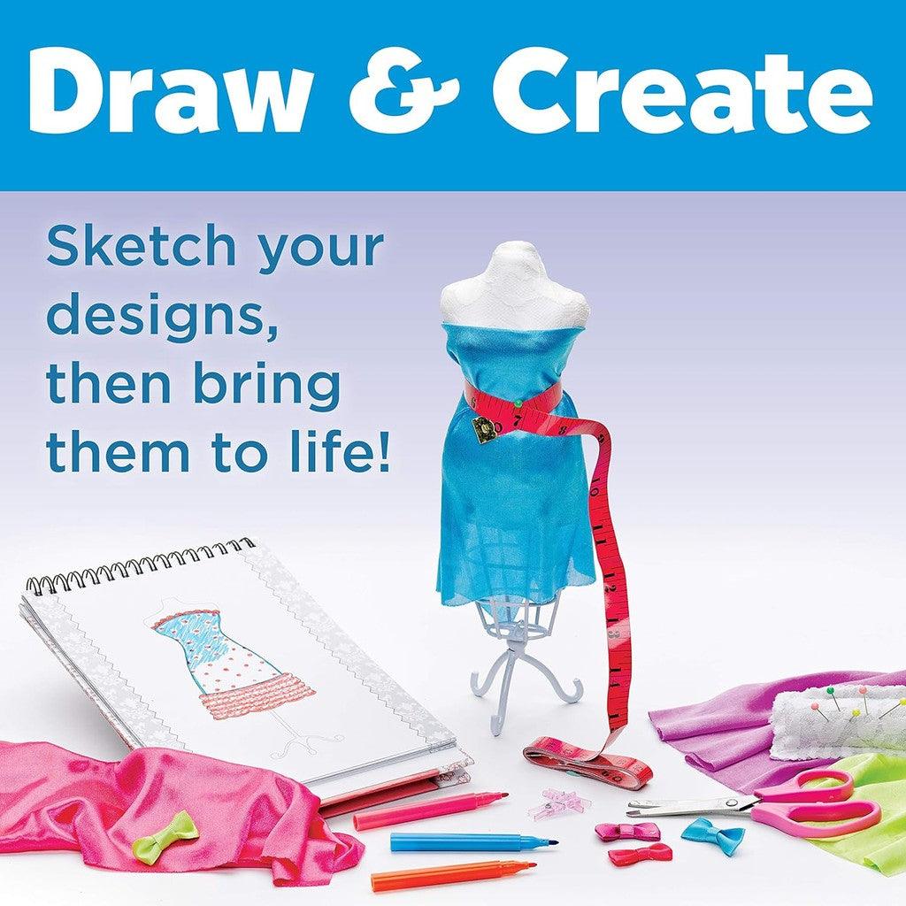 Creativity for Kids Designed by You Fashion Studio: DIY Fashion Designer Kit for Girls, Craft Kit for Teens