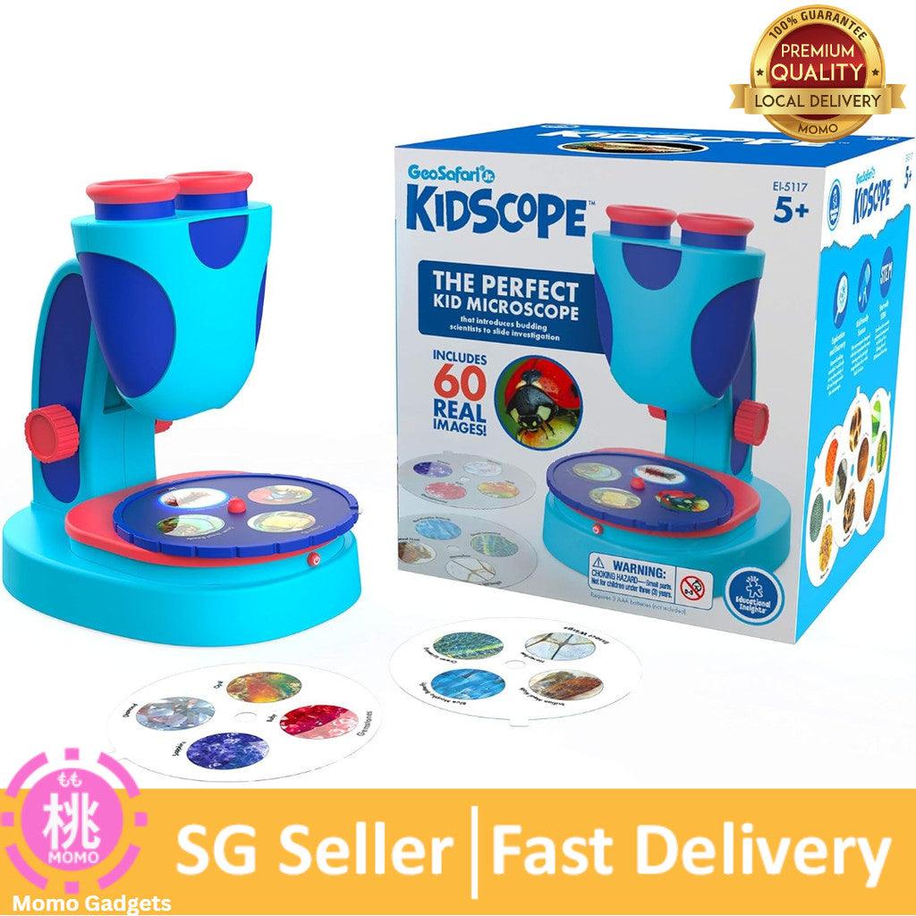 Educational Insights GeoSafari Jr. Kidscope, Kids Microscope, STEM Toy, Gift for Boys & Girls, Ages 5+