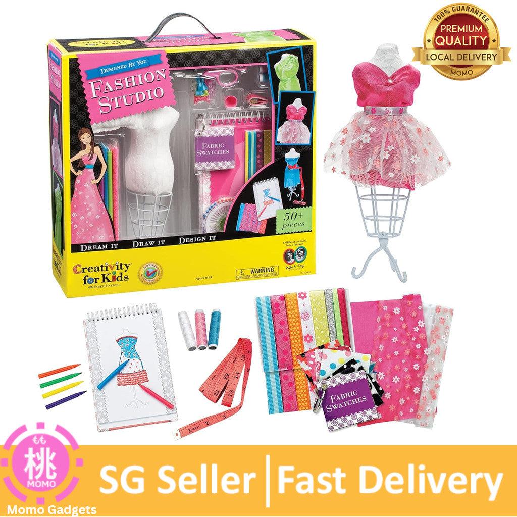 Creativity for Kids Designed by You Fashion Studio: DIY Fashion Designer Kit for Girls, Craft Kit for Teens