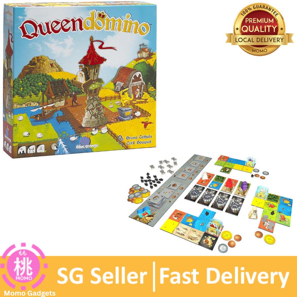Blue Orange Games Queendomino Board Game-Family or Adult Strategy Board Game for 2 to 4 players.Recommended for ages 8Up
