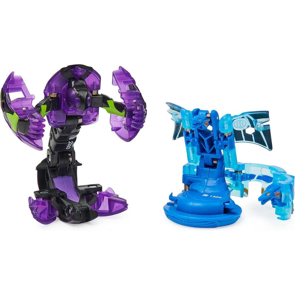 Bakugan Geogan Brawler 5-Pack,Exclusive Mutasect and Viperagon Geogan and 3 Collectible Action Figures,Kids Toys for Boy