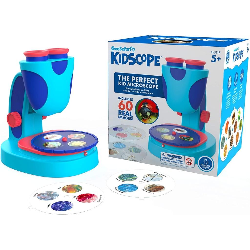 Educational Insights GeoSafari Jr. Kidscope, Kids Microscope, STEM Toy, Gift for Boys & Girls, Ages 5+