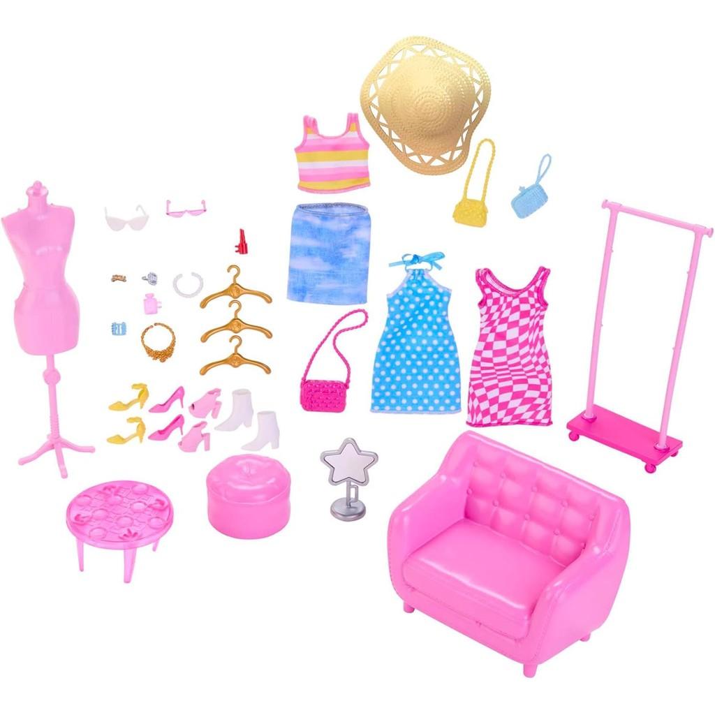 BARBIE Movie Fab Closet Accy W/Fashions And Doll