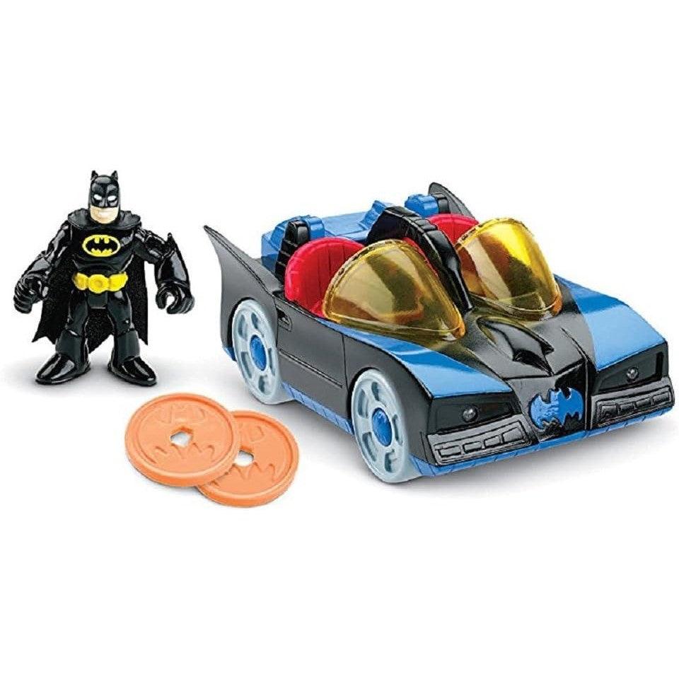 Fisher-Price Imaginext DC Super Friends Preschool Toy Batman Batmobile & Cycle Vehicle Set