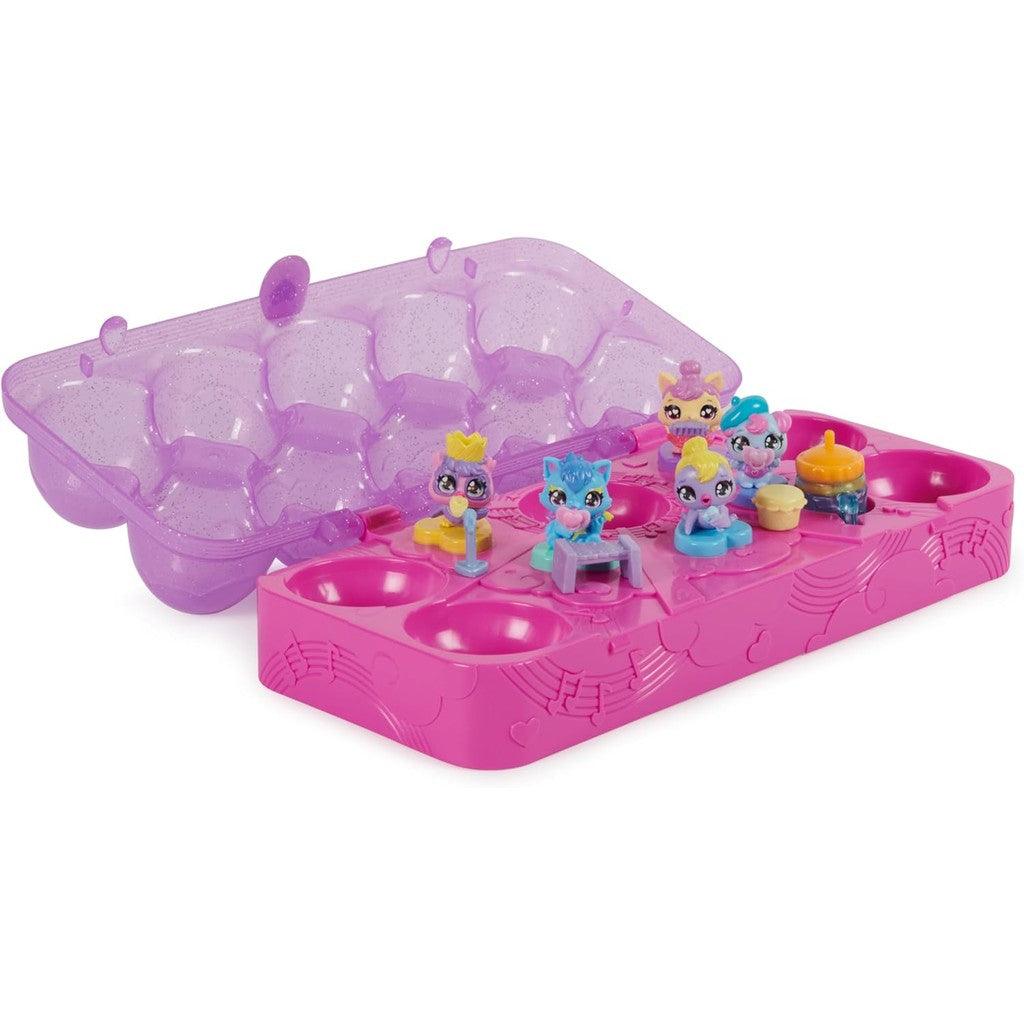 Hatchimals Alive, Egg Carton Toy with 5 Mini Figures in Self-Hatching Eggs, 11 Accessories/10 Accessories