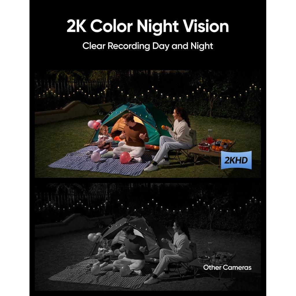 eufy Security Solar Wall Light Cam S120, Solar Security Cameras Wireless Outdoor, 2K Camera,No Monthly Fee