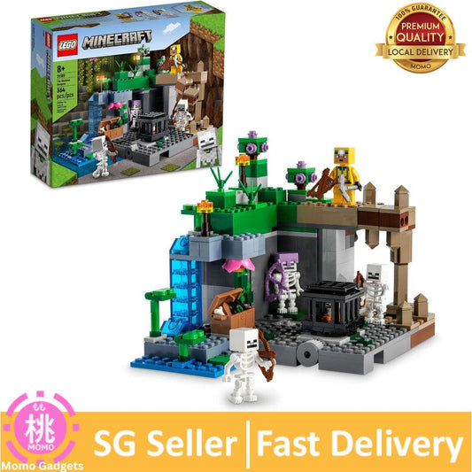 LEGO Minecraft The Skeleton Dungeon Building Toys Set Ages 8+ -21189