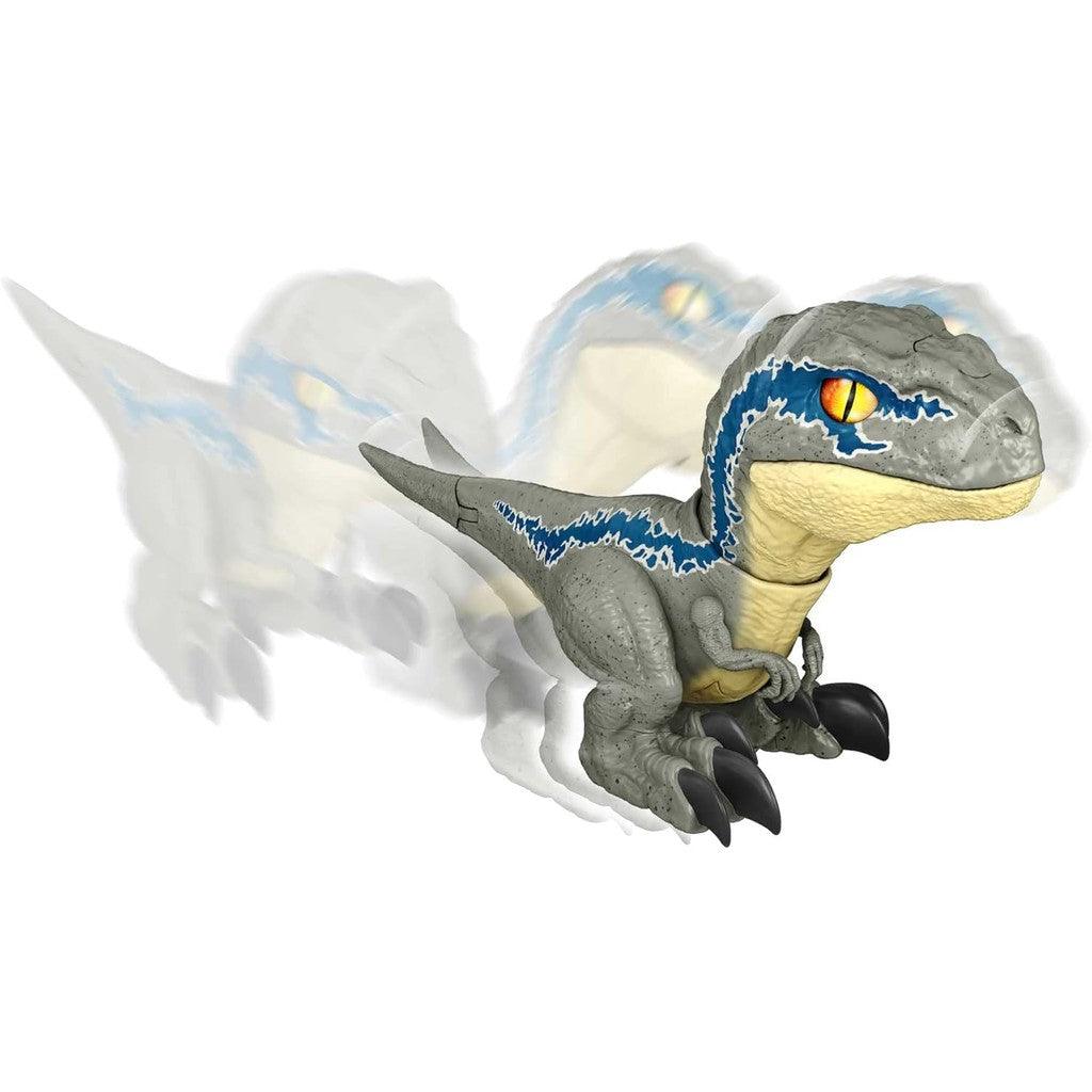 Mattel Jurassic World Dominion Uncaged Rowdy Roars Atrociraptor Beta Dinosaur Action Figure