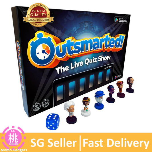 Outsmarted - The Live Quiz Show Board Game | Kids, Teens & Adults | The Ultimate Family Game Night | Age 8+