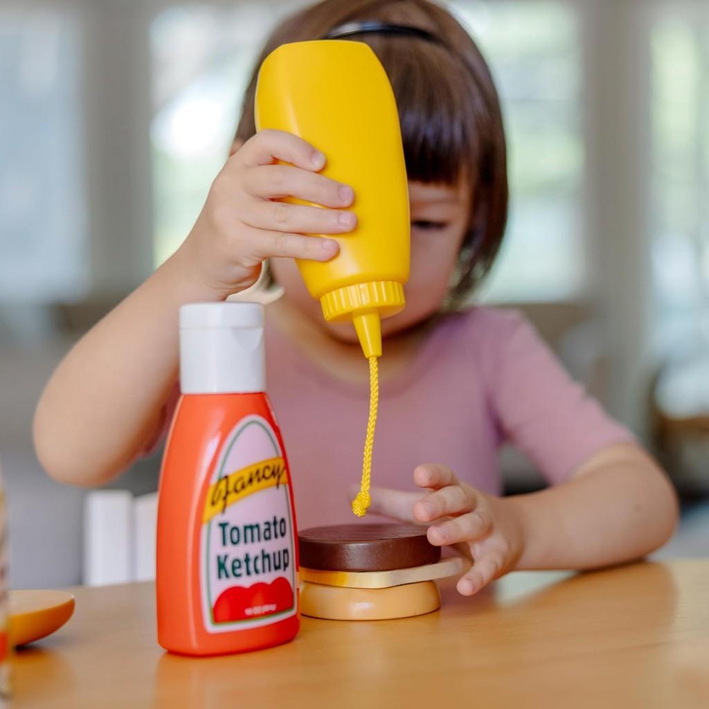 Melissa & Doug 5-Piece Favorite Condiments Play Food Set