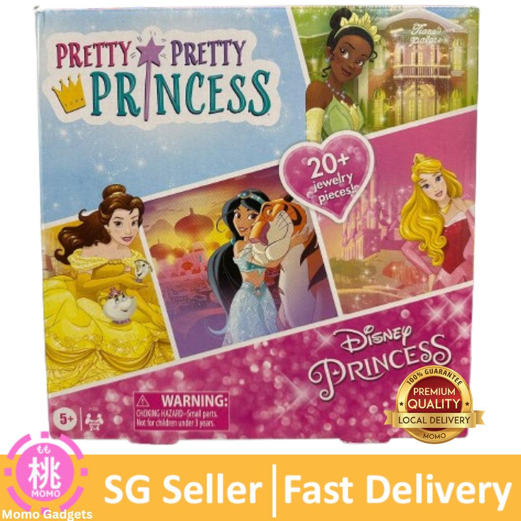 Pretty Pretty Princess: Edition Board Game Featuring Disney Princesses, Jewelry Dress-Up Game for Kids Ages 5 and Up