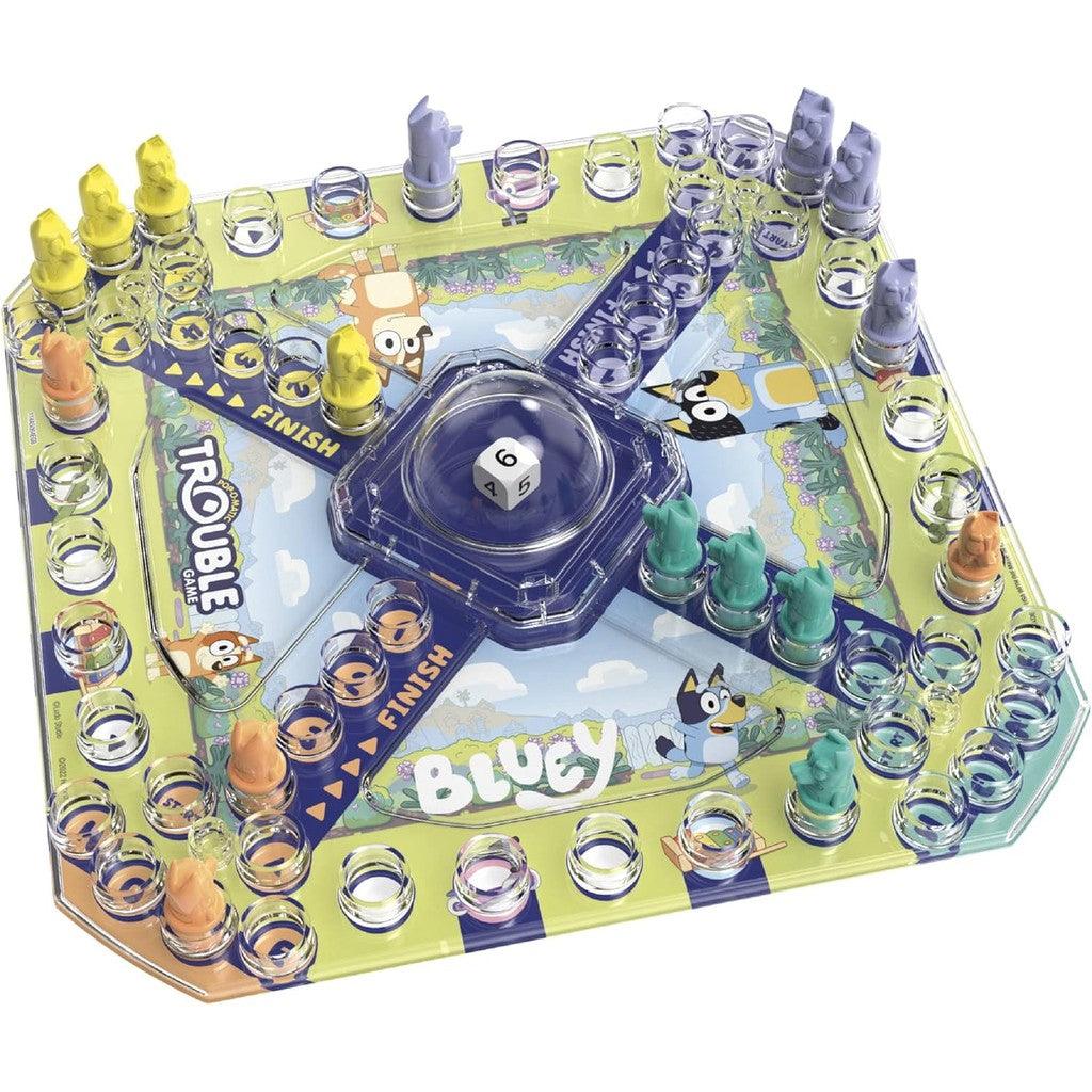 Hasbro Gaming Trouble Bluey Edition Game | Family Board Games| 2-4 Players | Ages 5+
