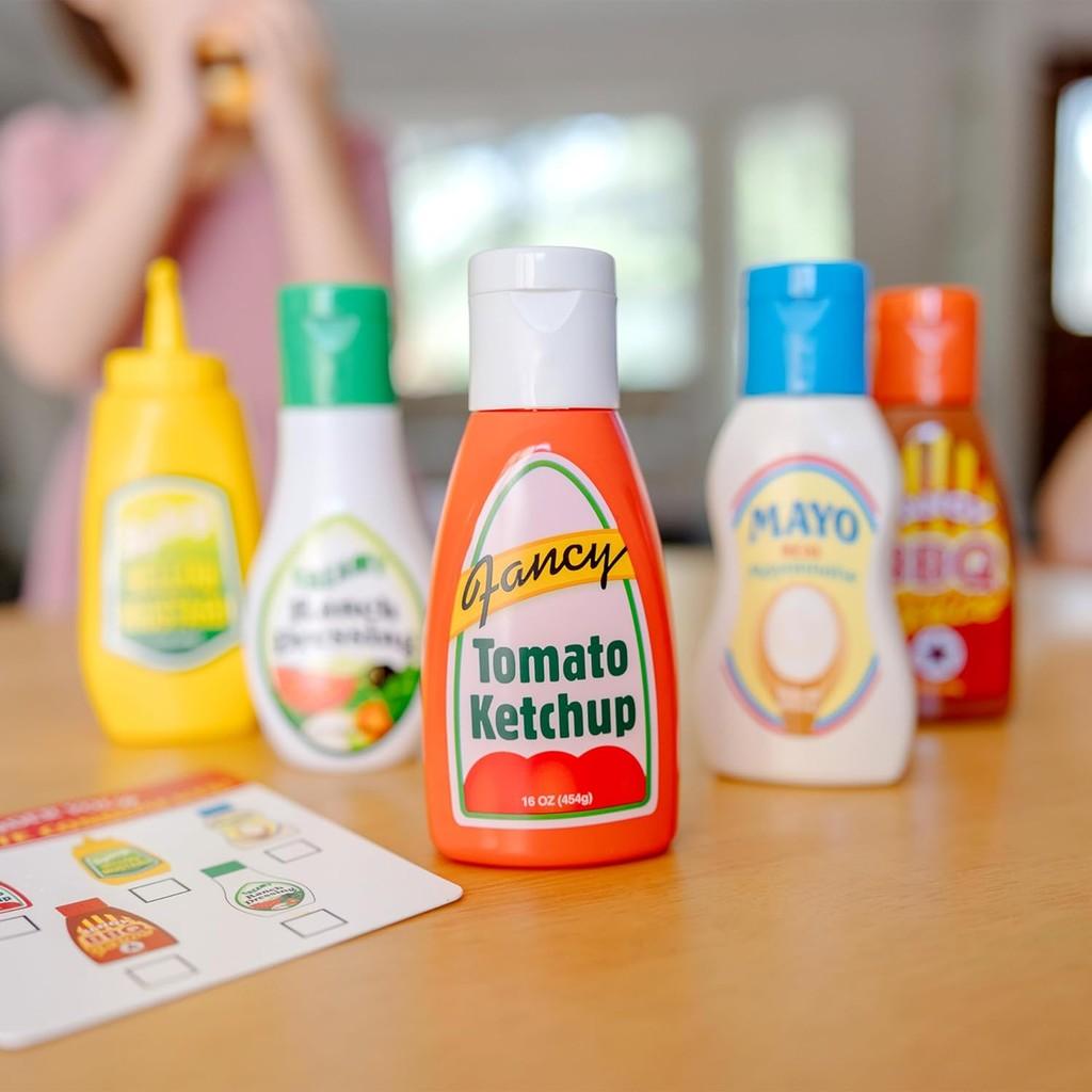 Melissa & Doug 5-Piece Favorite Condiments Play Food Set