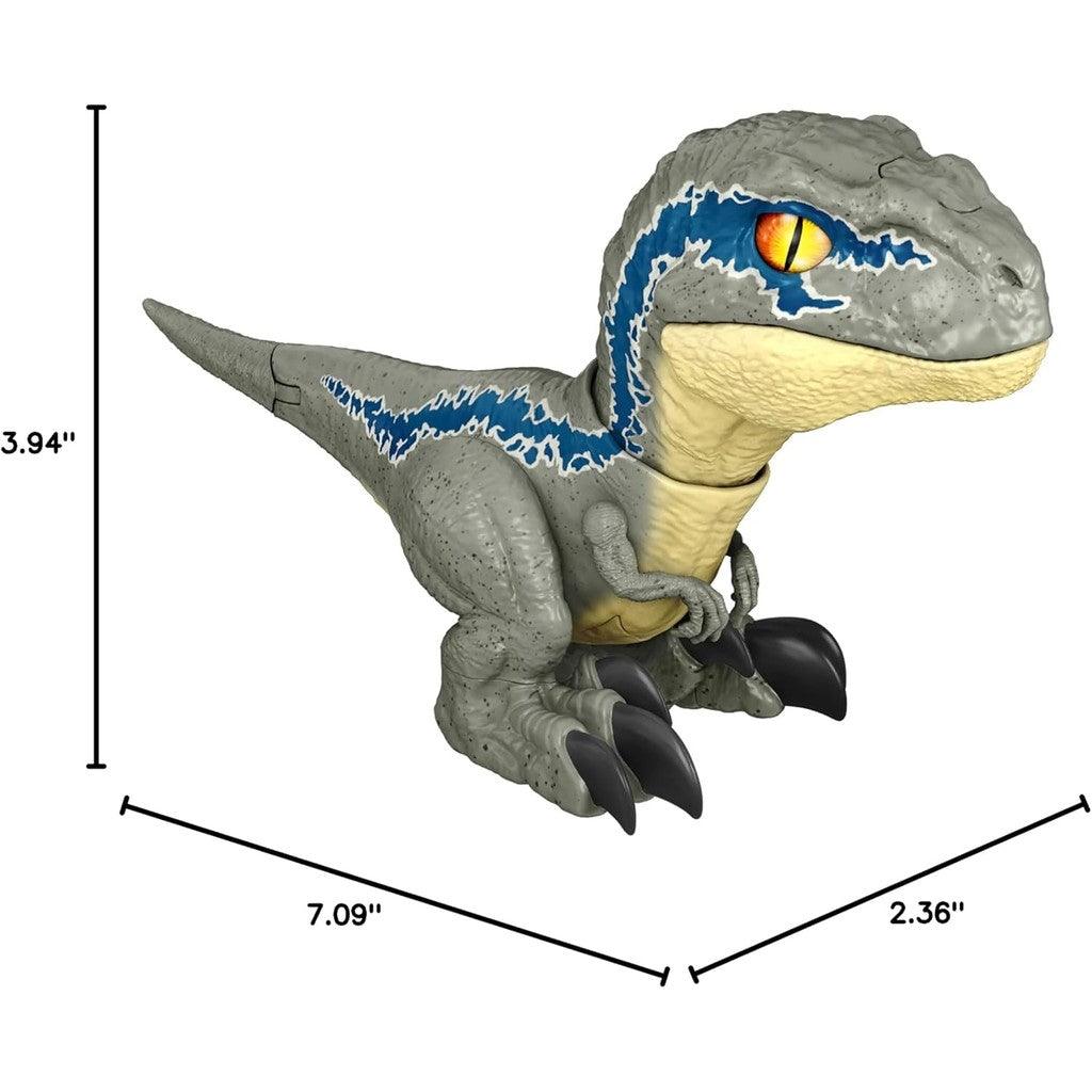Mattel Jurassic World Dominion Uncaged Rowdy Roars Atrociraptor Beta Dinosaur Action Figure
