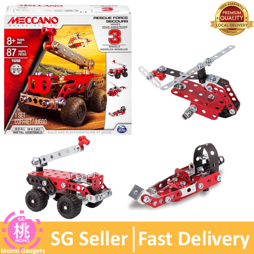 Meccano-Erector Multimodels, Rescue Squad 3 Model Set - 15202