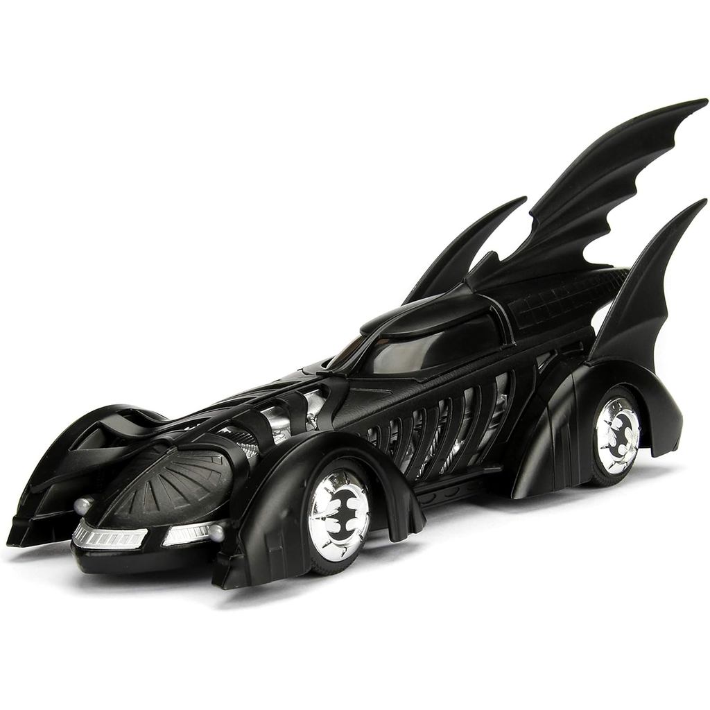 Jada DC Comics Batman Forever Batmobile & Batman Figure 1:24 Die - Cast Vehicle with Figure