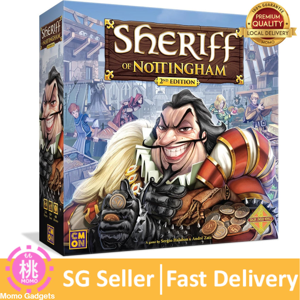 Sheriff of Nottingham: The Quest for the Treasure - Family Strategy Board Game for Ages 8+