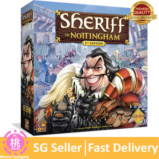 Sheriff of Nottingham: The Quest for the Treasure - Family Strategy Board Game for Ages 8+