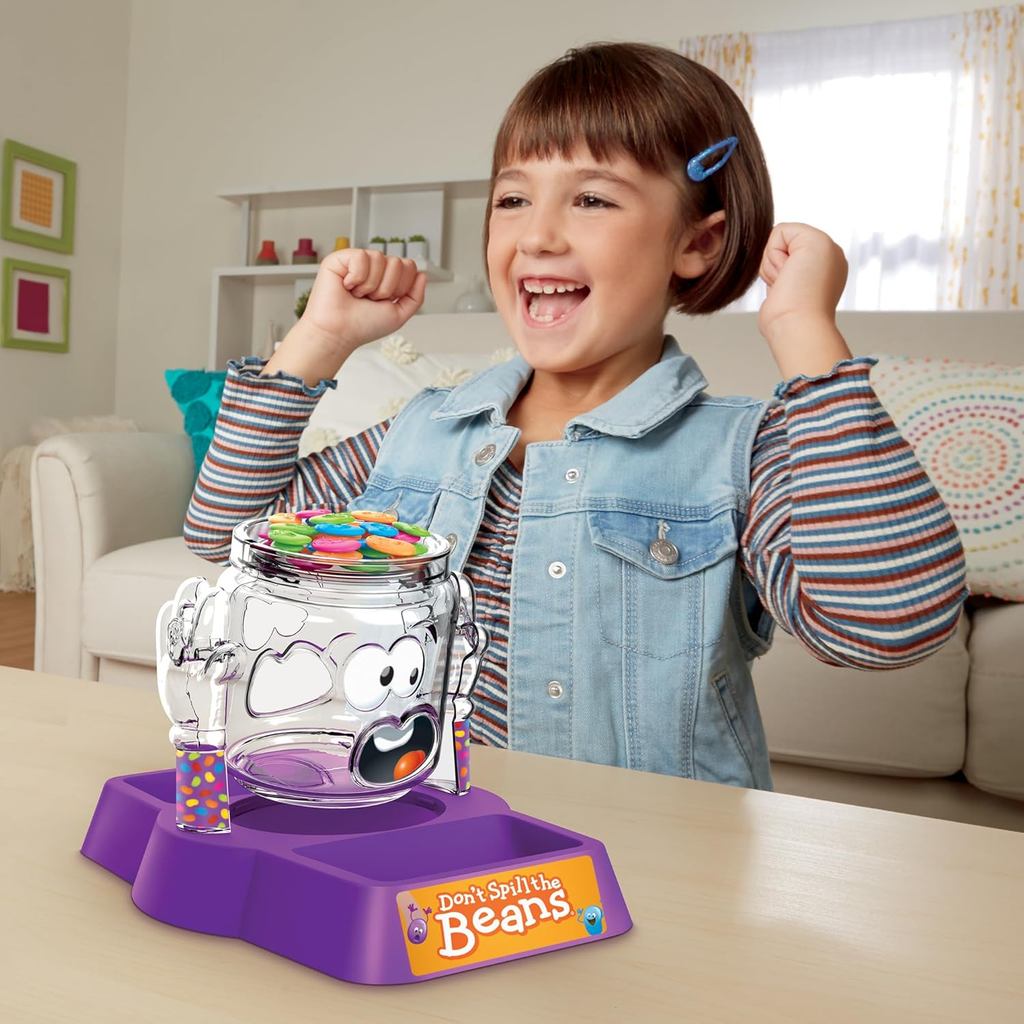 Hasbro Gaming Don't Spill The Beans Game for Kids, Easy and Fun Balancing Game for Children Ages 3 and Up