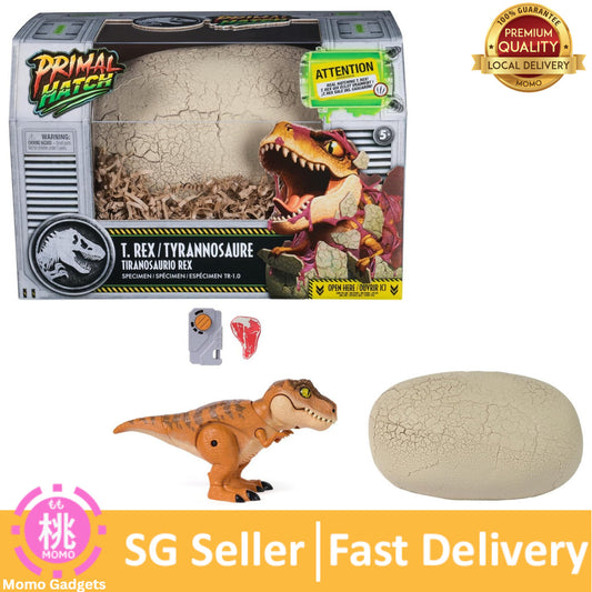 Jurassic World Interactive Toy Dinosaur & Egg, Hatch & Train Your own Baby Dino with 100+ Sounds & Reactions, Kids Toys
