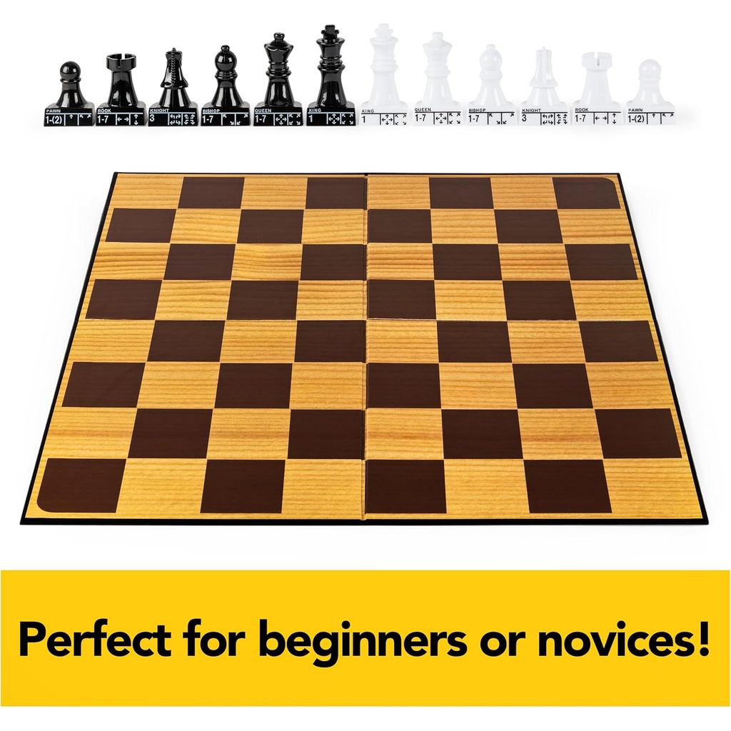 Spin Master Games, Cardinal Classics Chess Teacher, Learn to Play Strategy Board Games for Beginners