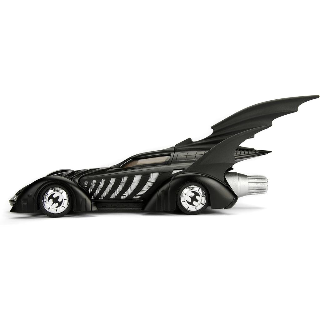 Jada DC Comics Batman Forever Batmobile & Batman Figure 1:24 Die - Cast Vehicle with Figure