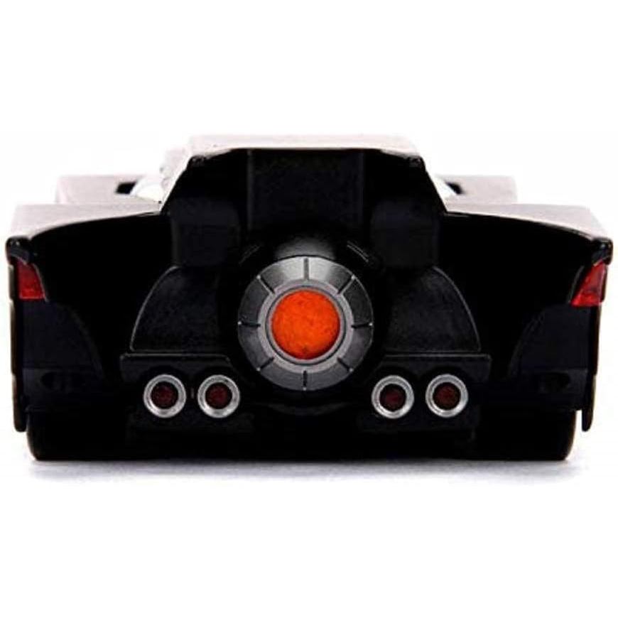Jada Toys 1:24 Batman Animated Series Batmobile Die-cast Car with 2.75" Batman Figure, Toys for Kids and Adults