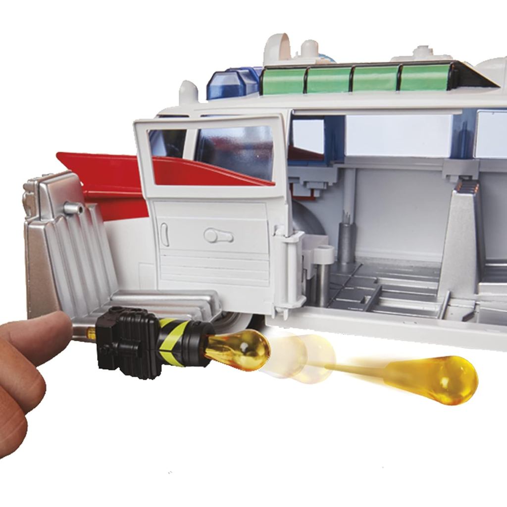 Hasbro Ghostbusters 2021 Movie Ecto-1 Playset with Accessories for Kids Ages 4 and Up New Car Great Gift