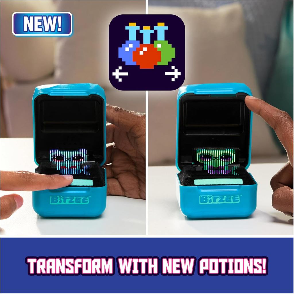 Bitzee, Magicals with 20/30 Interactive Characters Inside, Reacts to Touch, Digital Pet Gifts & Stocking Stuffers
