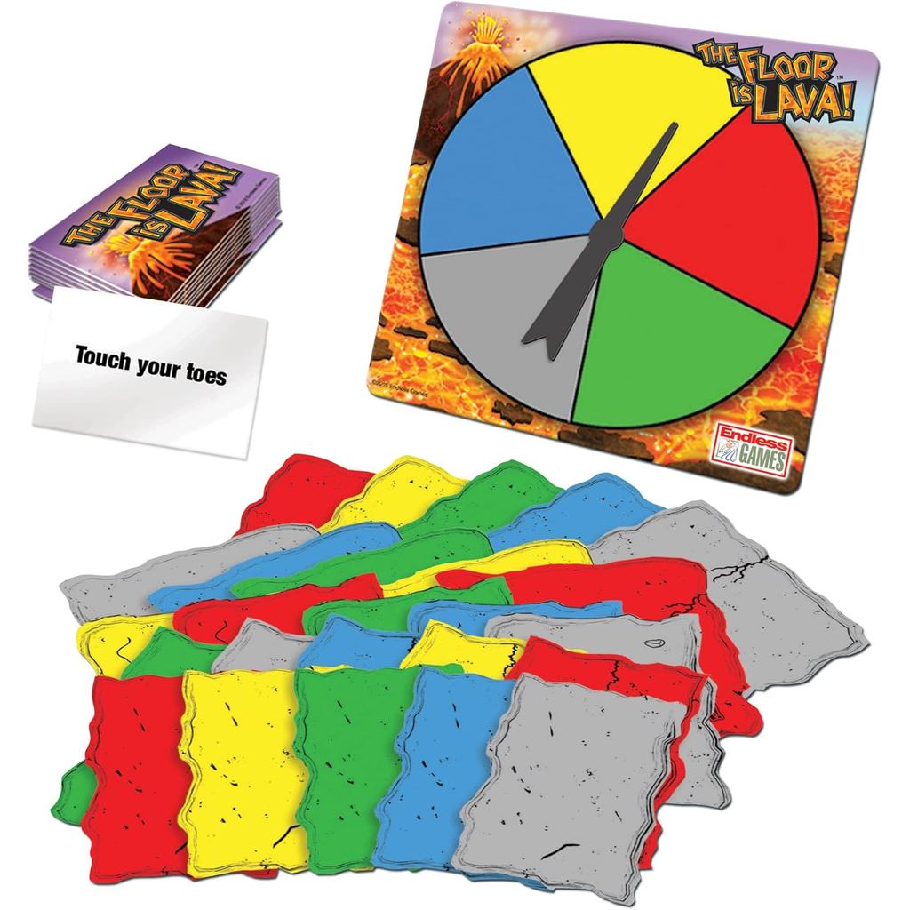 Endless Games The Original The Floor is Lava! Game by Endless Games - Interactive Game For Kids And Adults