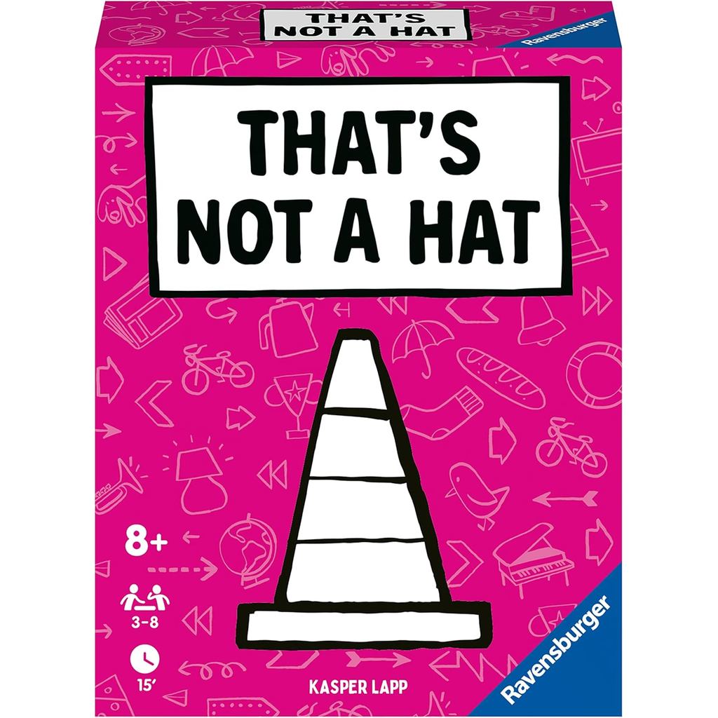 Ravensburger That's Not A Hat - Fun Bluffing & Memory Party Game for All Ages Components | Ideal for Family Gatherings