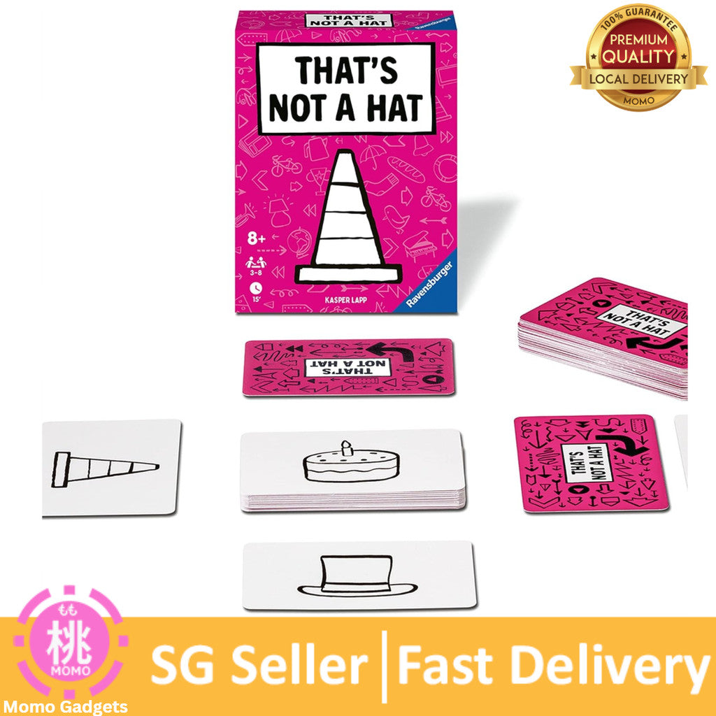 Ravensburger That's Not A Hat - Fun Bluffing & Memory Party Game for All Ages Components | Ideal for Family Gatherings