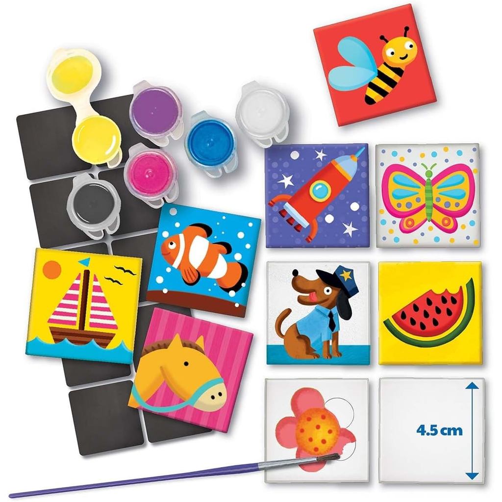 4M Magnetic Mini Tile Art, Art & Crafts DIY Kit, For Boys & Girls Ages 8+