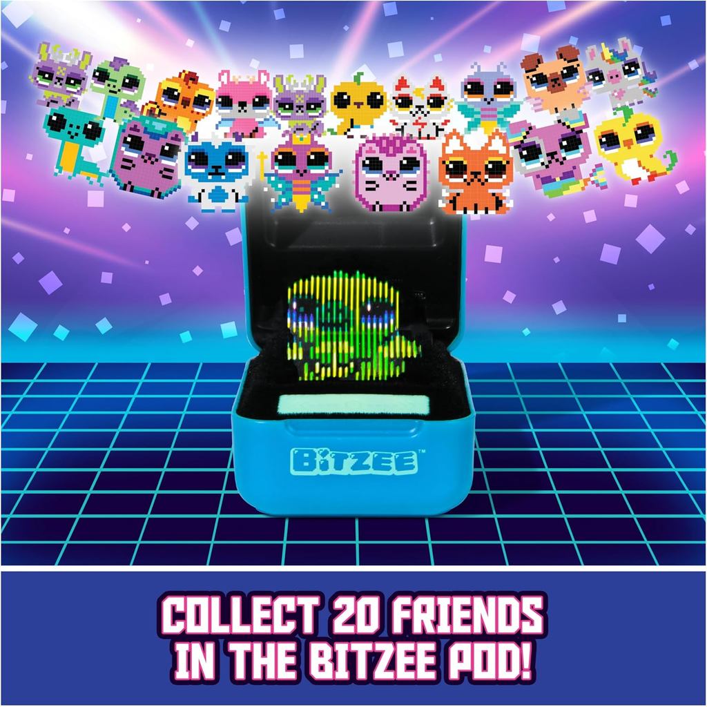 Bitzee, Magicals with 20/30 Interactive Characters Inside, Reacts to Touch, Digital Pet Gifts & Stocking Stuffers