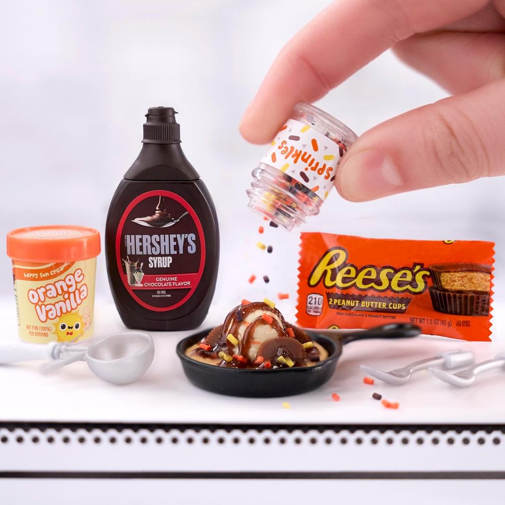MGA's Miniverse Make It Mini Food Hershey Multipack Mini Collectibles, DIY, Resin Play, Replica Food, NOT Edible