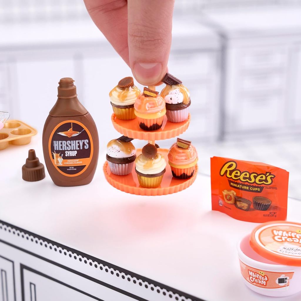 MGA's Miniverse Make It Mini Food Hershey Multipack Mini Collectibles, DIY, Resin Play, Replica Food, NOT Edible