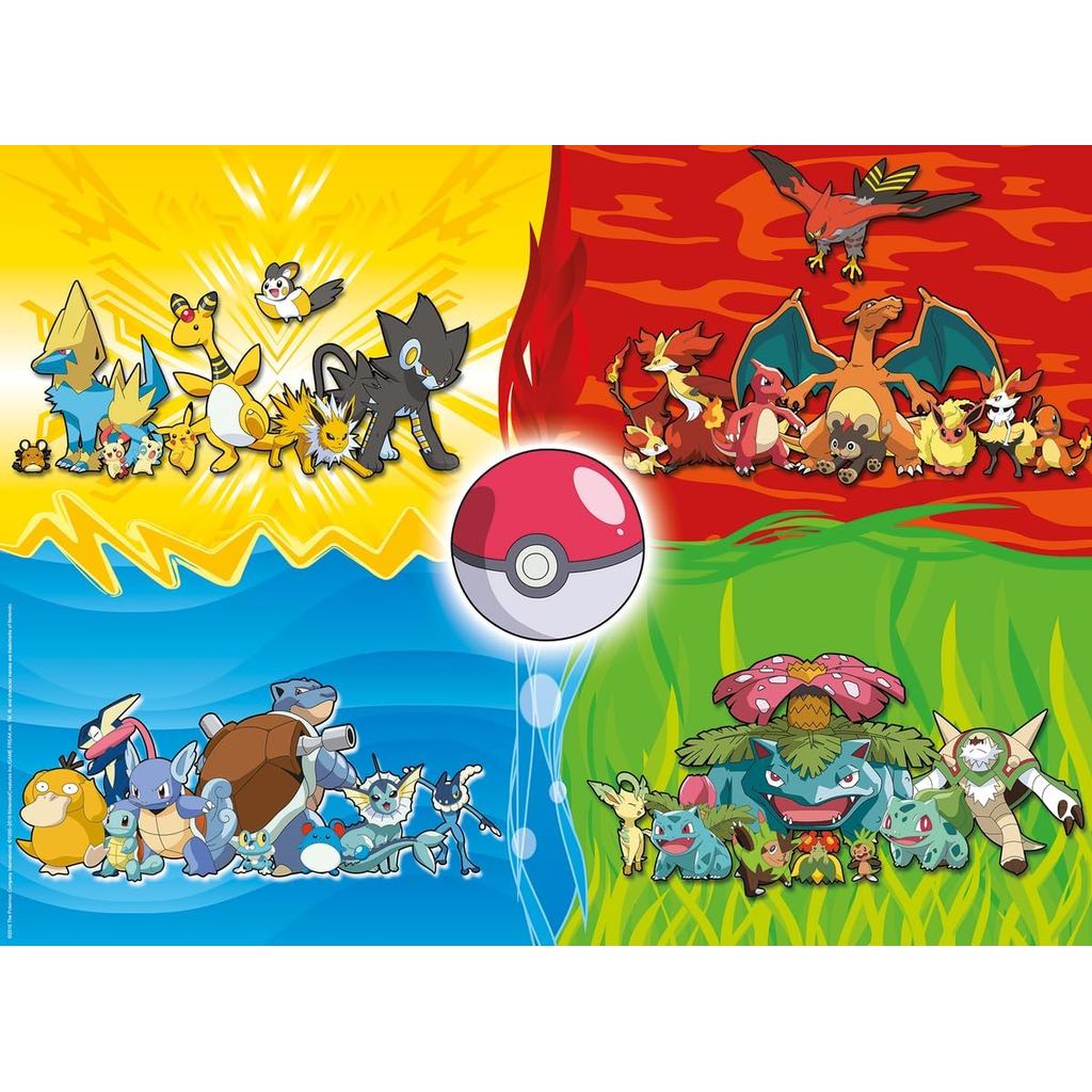 Ravensburger 10035 Pokemon - Puzzle 150 XXL Piece