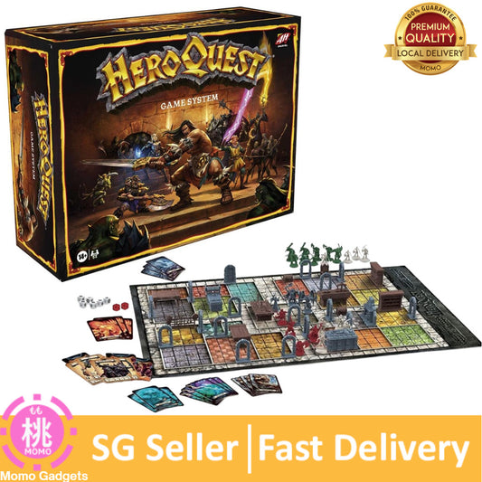 Hasbro Gaming Avalon Hill HeroQuest Game System Tabletop Board Game for Ages 14 and Up,2-5 Players