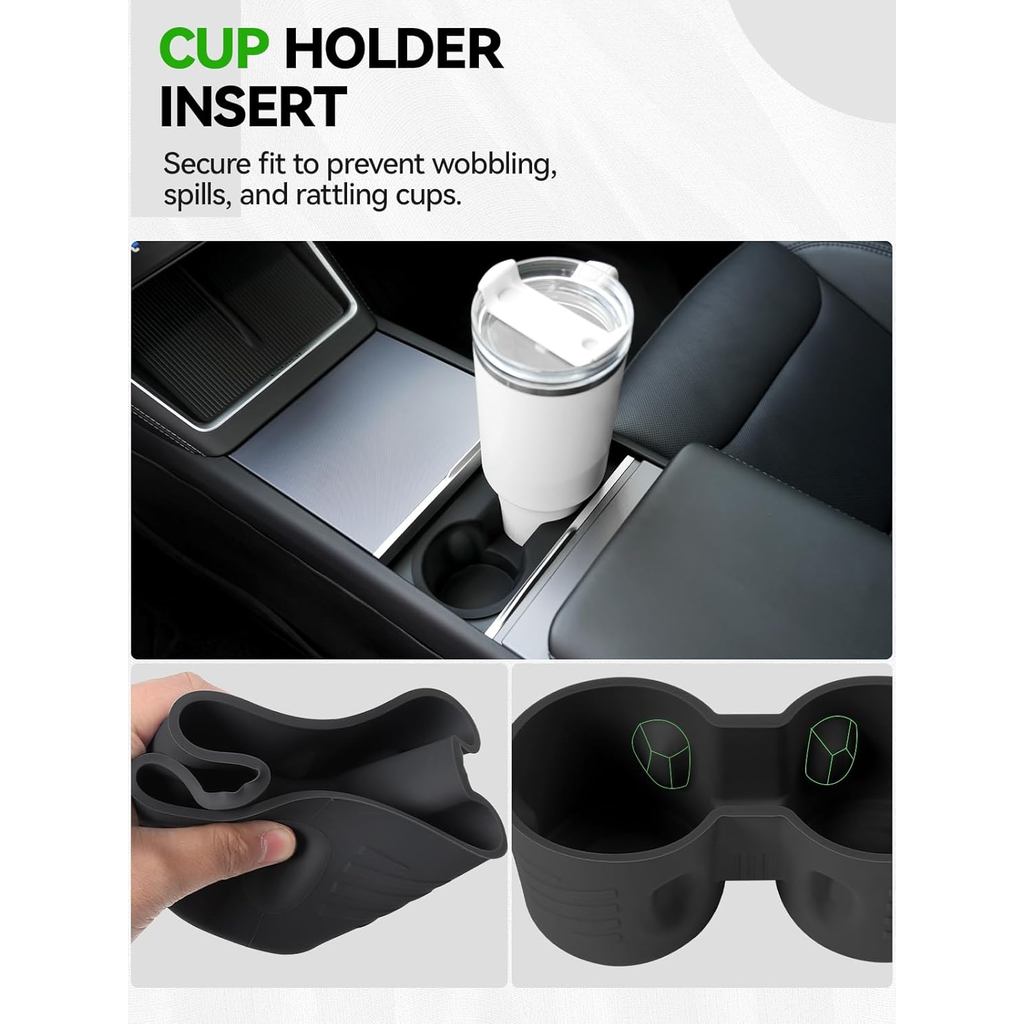 5 Pc Center Console Organizer Tray for 2025-2026 Tesla Model Y Juniper Accessories