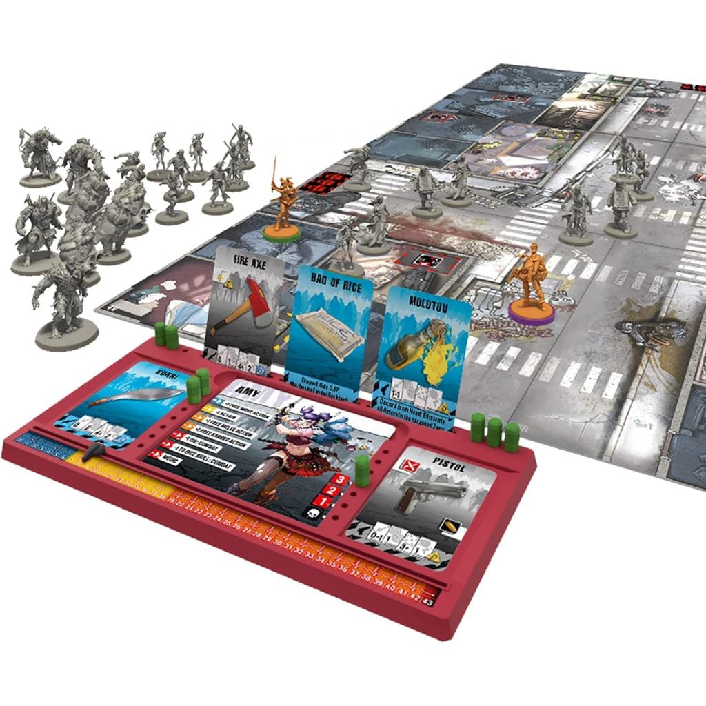 Zombicide 2nd Edition Strategy Board Game|Cooperative Game for Teens and Adults|Zombie Board Game|Ages 14+|1-6 Players