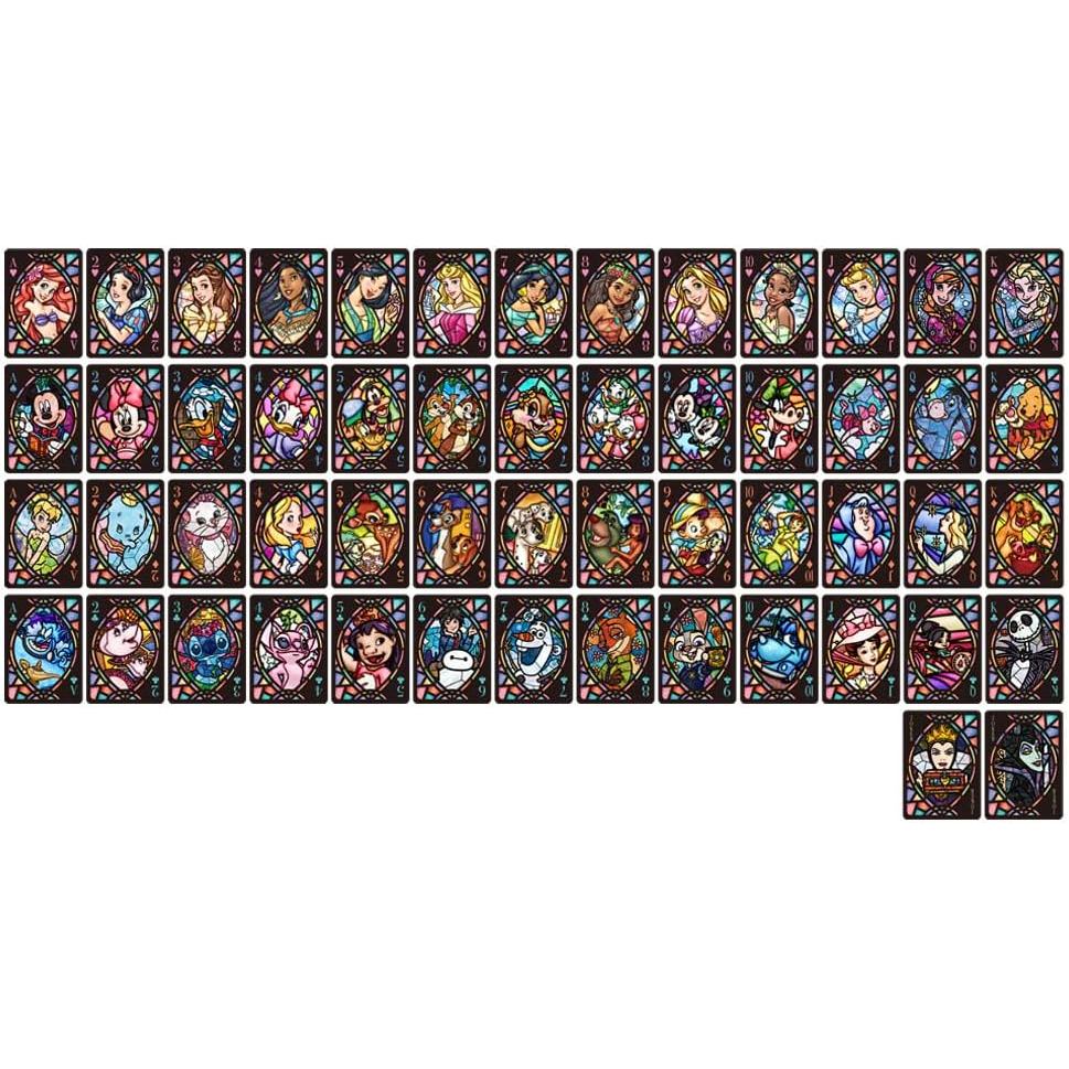Disney Characters/Stained Glass Playing Cards