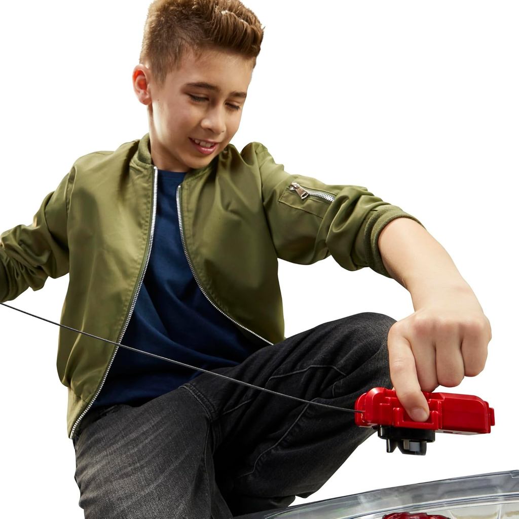 Beyblade X Soar Phoenix 9-60GF Deluxe String Launcher Set with Attack Type Right-Spinning Top Toy