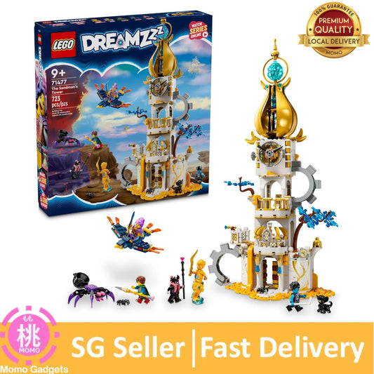 LEGO DREAMZzz The Sandman’s Tower, Kids’ Castle Toy Playset - Aged 9 and Up, 71477