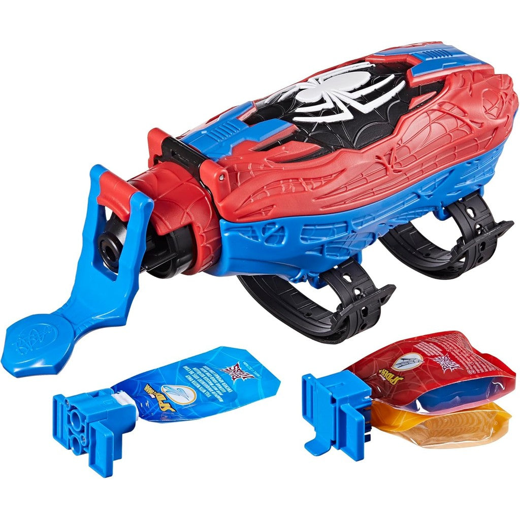Marvel Spider-Man Real Webs Ultimate Web Blaster, 2-in-1 Blaster, Role Play Toy, Spider-Man Costume, Ages 5 and Up