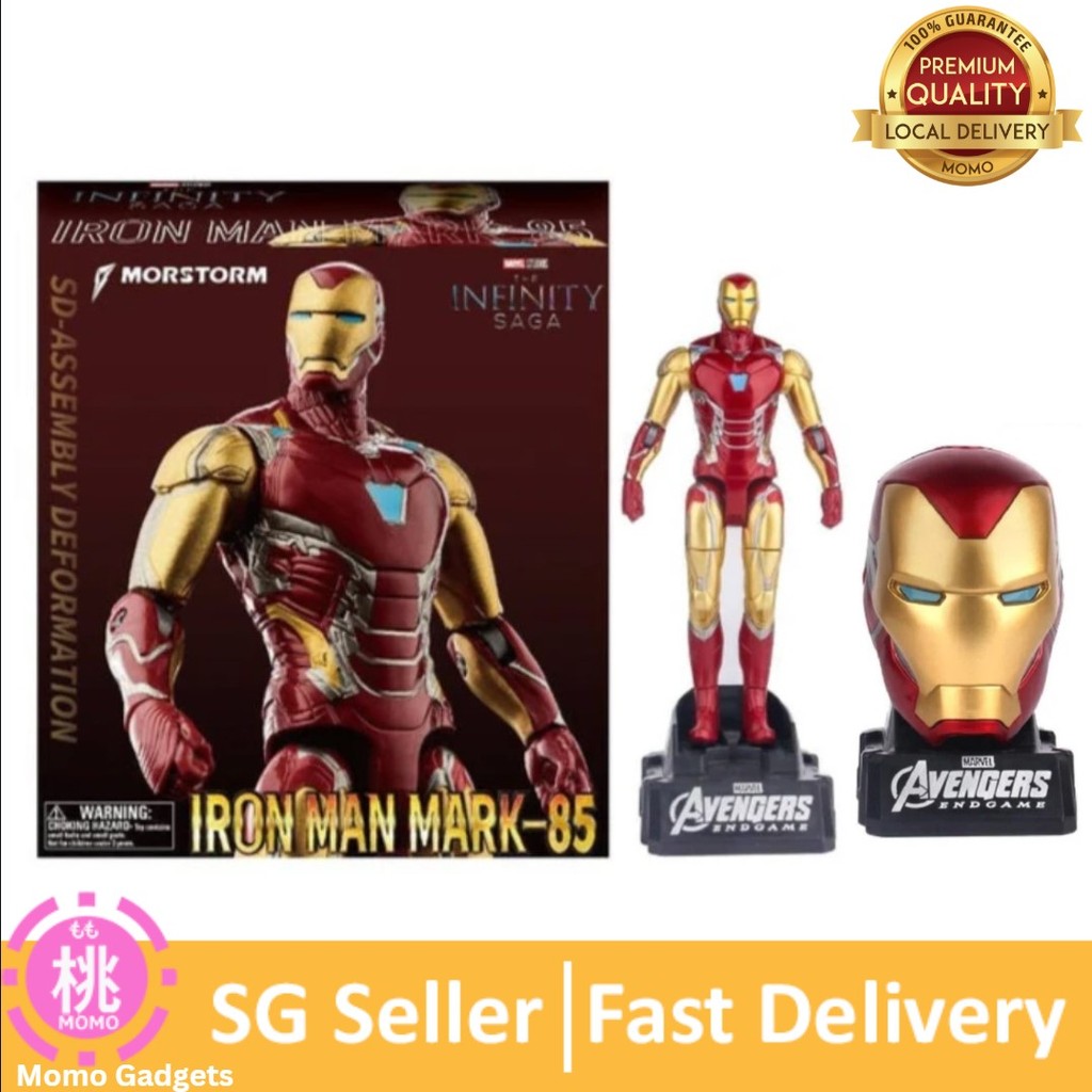 Marvel Legends Series 7-inch Scale Action Figure Toy Iron Man Mark /captain american /Spider man Infinity Saga Character