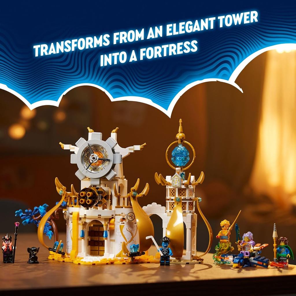 LEGO DREAMZzz The Sandman’s Tower, Kids’ Castle Toy Playset - Aged 9 and Up, 71477